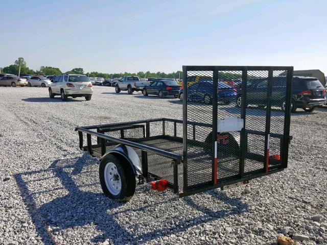 4YMUL0914ET004950 - 2014 UTILITY TRAILER BLACK photo 3