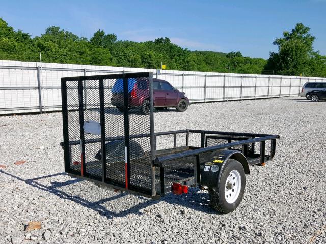 4YMUL0914ET004950 - 2014 UTILITY TRAILER BLACK photo 4