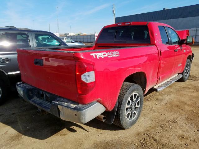 5TFUY5F17GX534427 - 2016 TOYOTA TUNDRA DOUBLE CAB SR/SR5  photo 4