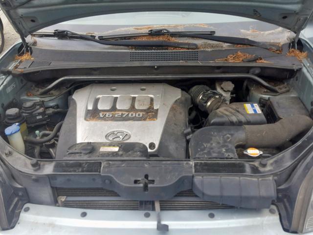 KM8JN72D16U437436 - 2006 HYUNDAI TUCSON GLS GRAY photo 7