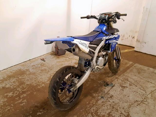 JYACJ1937JA000095 - 2018 YAMAHA WR450 F BLUE photo 4