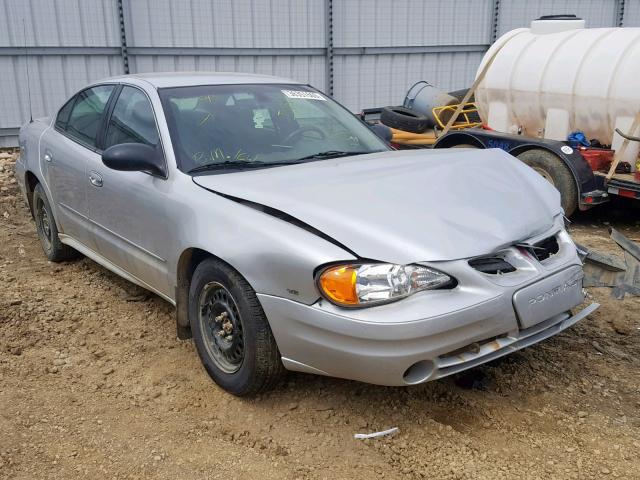 1G2NE52E05M161790 - 2005 PONTIAC GRAND AM S SILVER photo 1