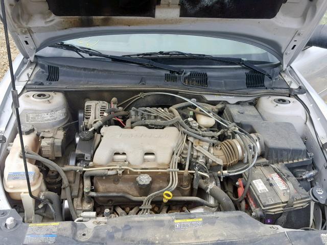 1G2NE52E05M161790 - 2005 PONTIAC GRAND AM S SILVER photo 7