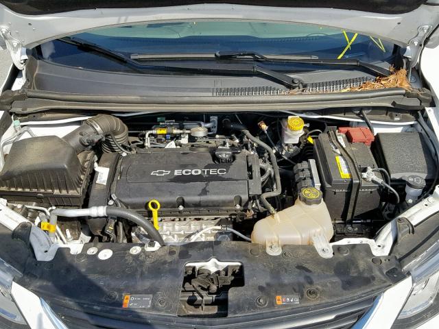 1G1JB5SH3H4153676 - 2017 CHEVROLET SONIC LS WHITE photo 7