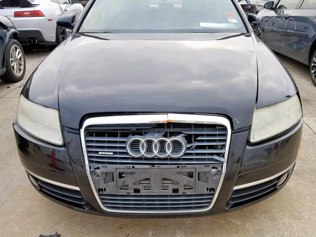 WAUDH74F26N140481 - 2006 AUDI A6 3.2 QUA BLACK photo 9