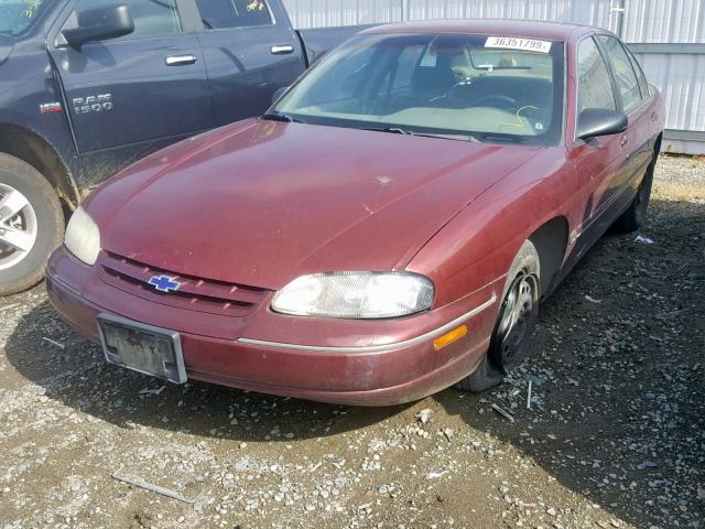 2G1WL52J4Y1192357 - 2000 CHEVROLET LUMINA MAROON photo 2