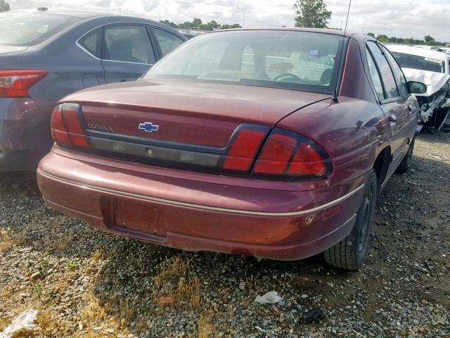 2G1WL52J4Y1192357 - 2000 CHEVROLET LUMINA MAROON photo 4