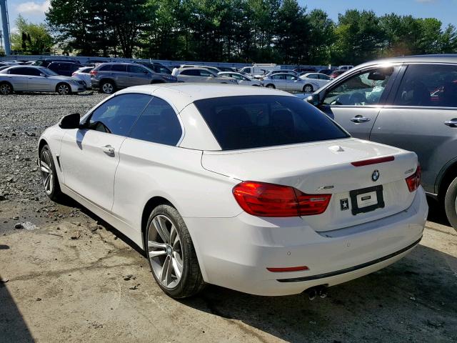 WBA3T1C52GP823464 - 2016 BMW 428 XI SUL WHITE photo 3