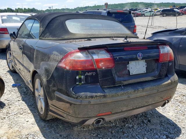 YS3FH76UX66007557 - 2006 SAAB 9-3 AERO BLACK photo 3