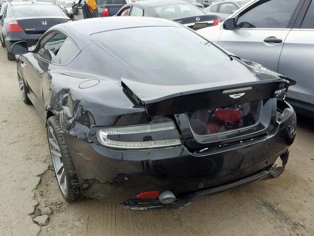 SCFFDAEM3GGA17056 - 2016 ASTON MARTIN DB9 GT BLACK photo 3