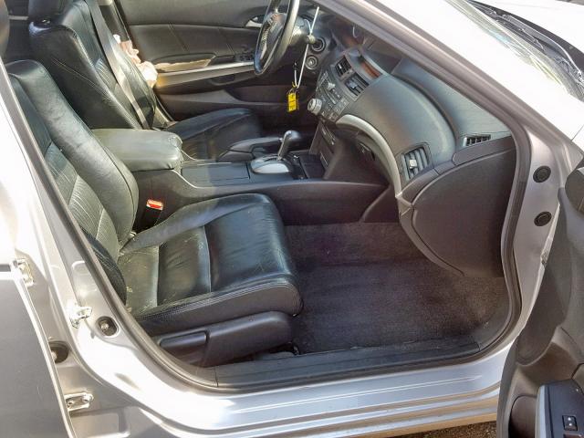 1HGCP26878A085427 - 2008 HONDA ACCORD EXL SILVER photo 5