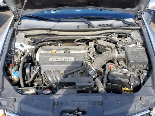 1HGCP26878A085427 - 2008 HONDA ACCORD EXL SILVER photo 7