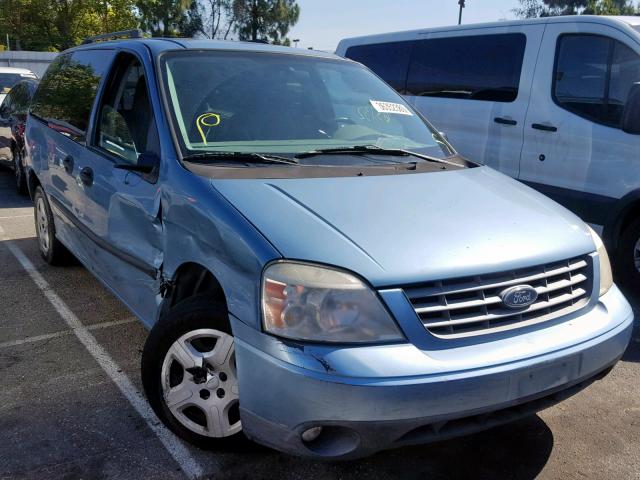 2FMZA51607BA06082 - 2007 FORD FREESTAR S BLUE photo 1