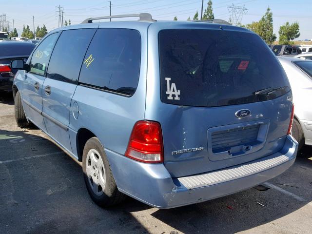 2FMZA51607BA06082 - 2007 FORD FREESTAR S BLUE photo 3