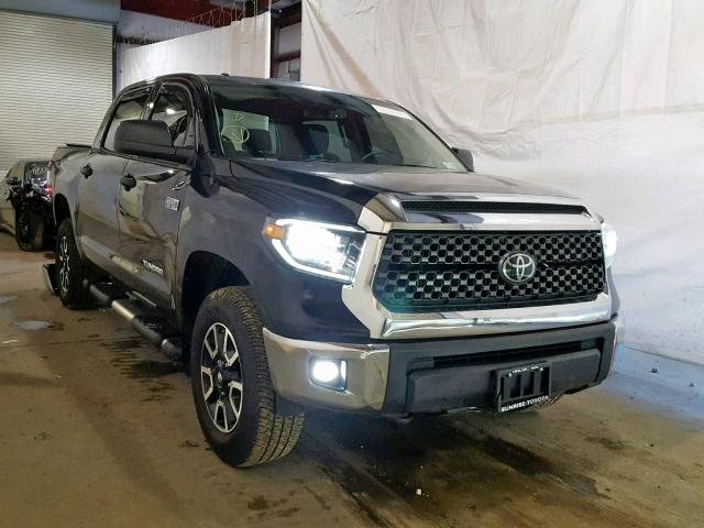 5TFDY5F13KX800115 - 2019 TOYOTA TUNDRA CRE BLACK photo 1