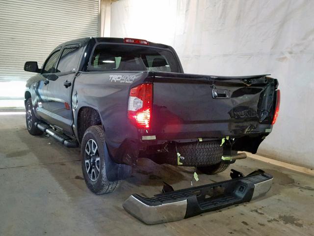 5TFDY5F13KX800115 - 2019 TOYOTA TUNDRA CRE BLACK photo 3