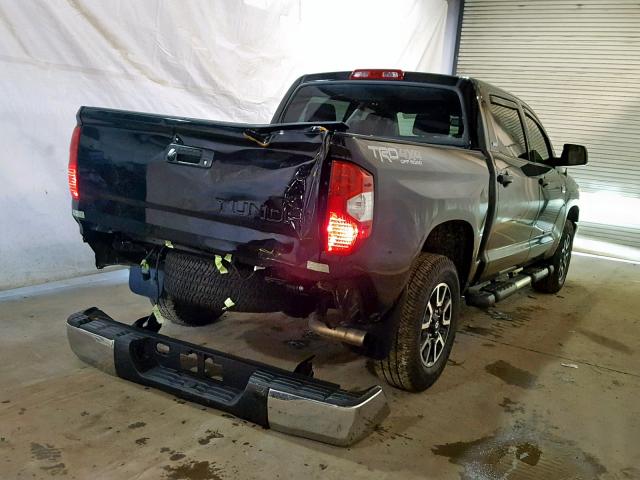 5TFDY5F13KX800115 - 2019 TOYOTA TUNDRA CRE BLACK photo 4