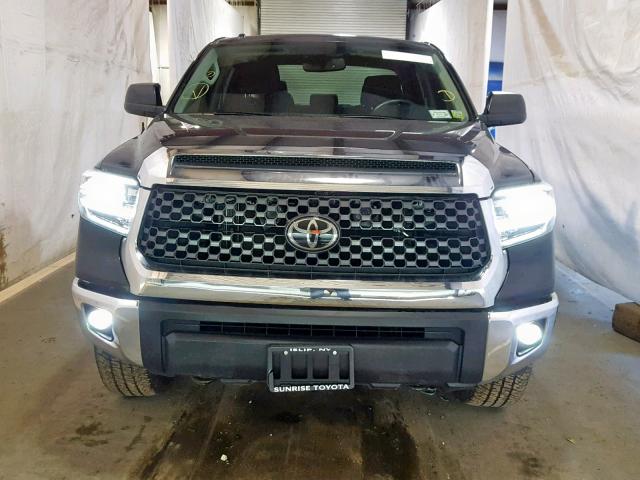 5TFDY5F13KX800115 - 2019 TOYOTA TUNDRA CRE BLACK photo 9