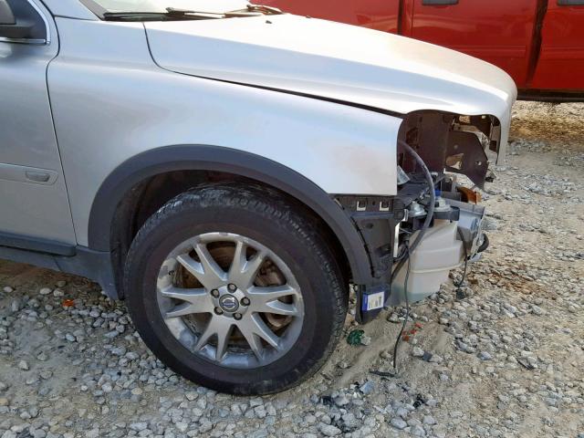 YV4CZ852361256709 - 2006 VOLVO XC90 V8 SILVER photo 9