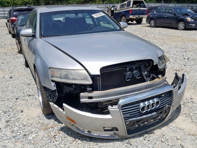 WAUDH74F96N101645 - 2006 AUDI A6 3.2 QUA SILVER photo 1