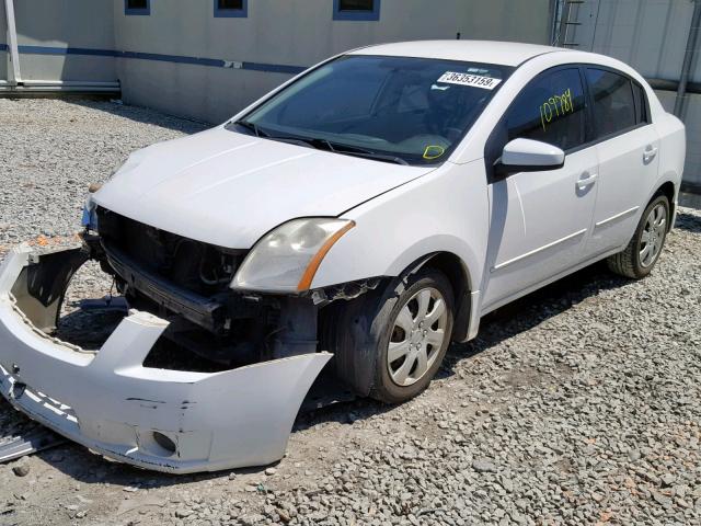 3N1AB61E88L673115 - 2008 NISSAN SENTRA 2.0 WHITE photo 2