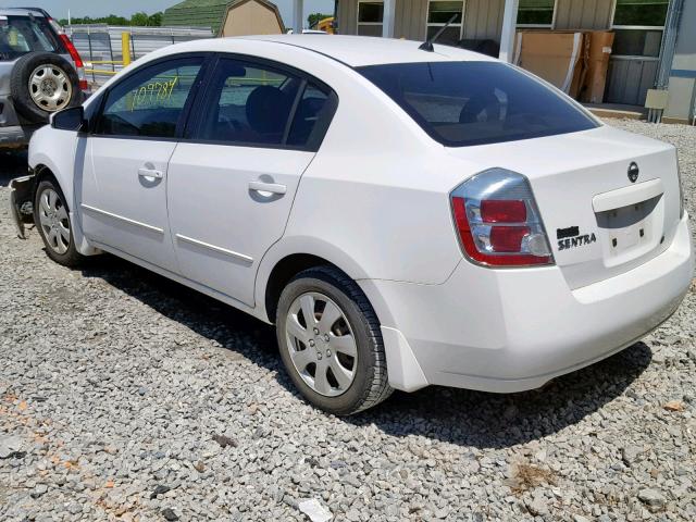 3N1AB61E88L673115 - 2008 NISSAN SENTRA 2.0 WHITE photo 3