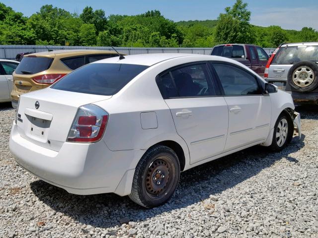 3N1AB61E88L673115 - 2008 NISSAN SENTRA 2.0 WHITE photo 4