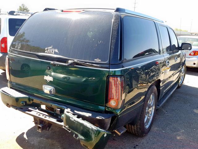 1GKFK66U11J178632 - 2001 GMC DENALI XL GREEN photo 4