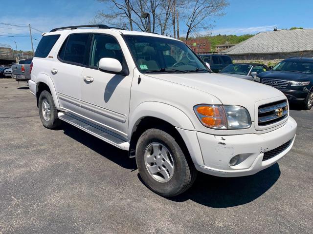 5TDBT48A52S096468 - 2002 TOYOTA SEQUOIA LI WHITE photo 1