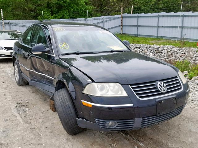 WVWPE23B04E294386 - 2004 VOLKSWAGEN PASSAT GLS BLACK photo 1