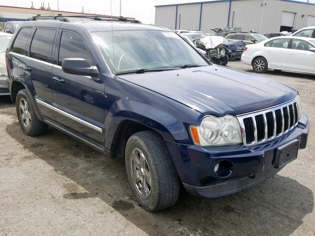 1J8HR582X5C668768 - 2005 JEEP GRAND CHER BLUE photo 1