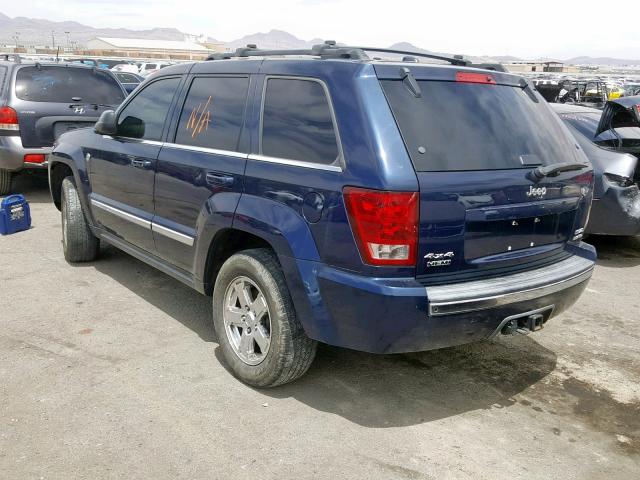 1J8HR582X5C668768 - 2005 JEEP GRAND CHER BLUE photo 3