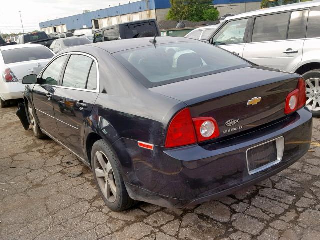 1G1ZC5E15BF306259 - 2011 CHEVROLET MALIBU 1LT 黑色 照片 3