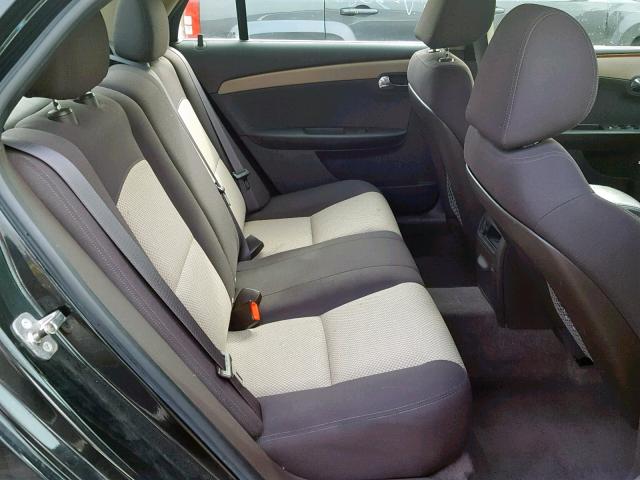 1G1ZC5E15BF306259 - 2011 CHEVROLET MALIBU 1LT 黑色 照片 6