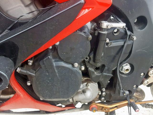 JS1GN7DA562113915 - 2006 SUZUKI GSX-R600 K RED photo 7