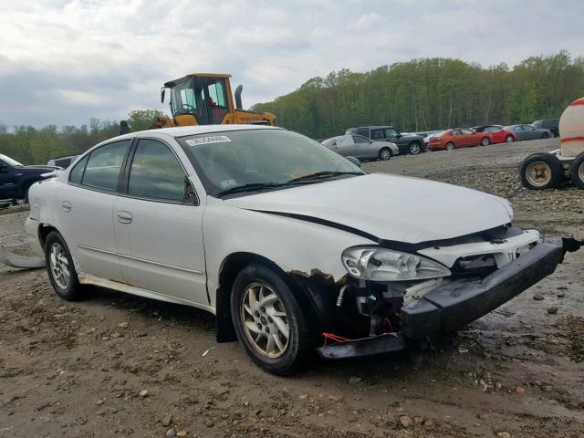 1G2NF52E74M507300 - 2004 PONTIAC GRAND AM S WHITE photo 1