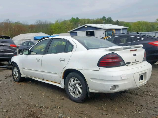 1G2NF52E74M507300 - 2004 PONTIAC GRAND AM S WHITE photo 3