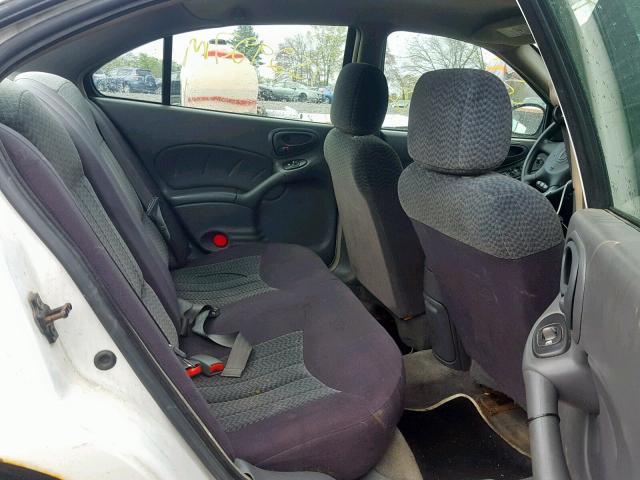 1G2NF52E74M507300 - 2004 PONTIAC GRAND AM S WHITE photo 6