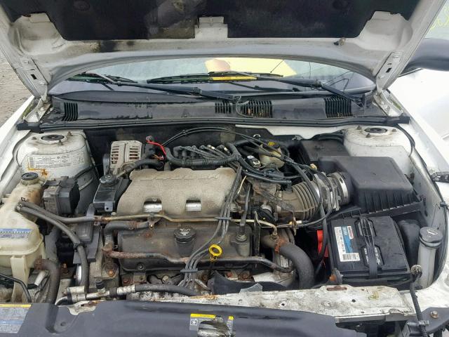 1G2NF52E74M507300 - 2004 PONTIAC GRAND AM S WHITE photo 7