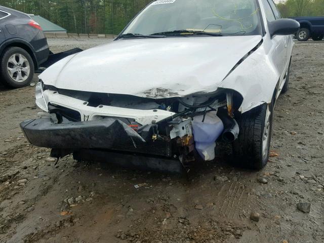 1G2NF52E74M507300 - 2004 PONTIAC GRAND AM S WHITE photo 9