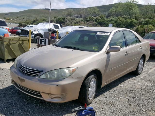 4T1BE32K36U729133 - 2006 TOYOTA CAMRY LE GOLD photo 2