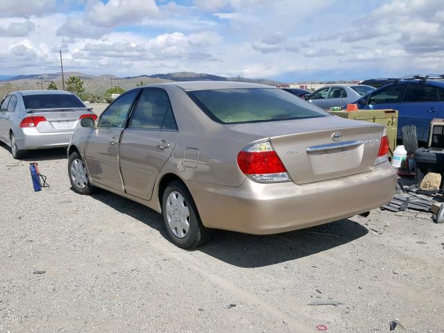 4T1BE32K36U729133 - 2006 TOYOTA CAMRY LE GOLD photo 3