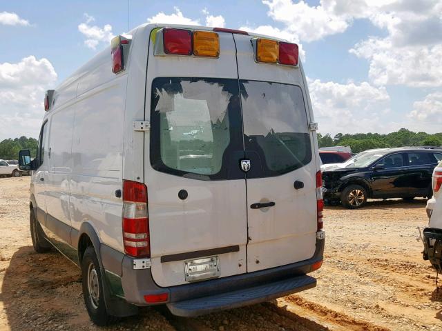 WD0PE745X85314906 - 2008 DODGE SPRINTER 2 WHITE photo 3