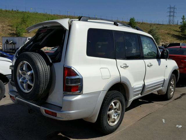 JA4MW51R31J002499 - 2001 MITSUBISHI MONTERO LI WHITE photo 4