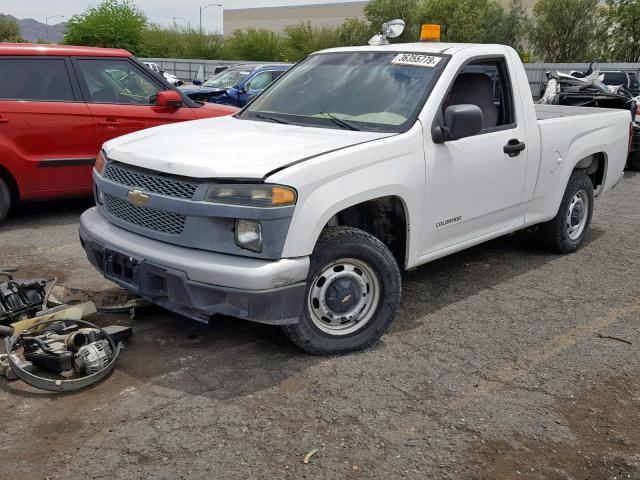 1GCCS148558146948 - 2005 CHEVROLET COLORADO WHITE photo 2