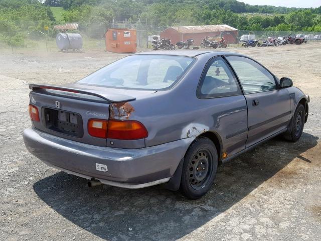 2HGEJ2229SH504785 - 1995 HONDA CIVIC DX CHARCOAL photo 4