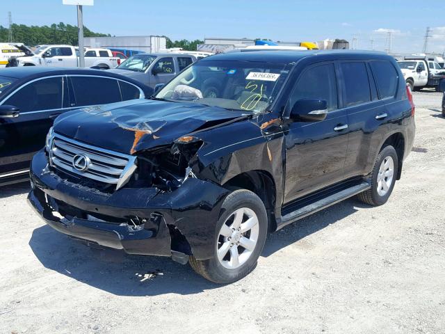 JTJBM7FX5B5035274 - 2011 LEXUS GX BLACK photo 2