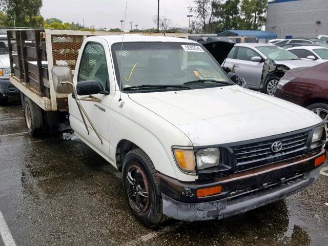 4TANL42N0TZ179584 - 1996 TOYOTA TACOMA WHITE photo 1