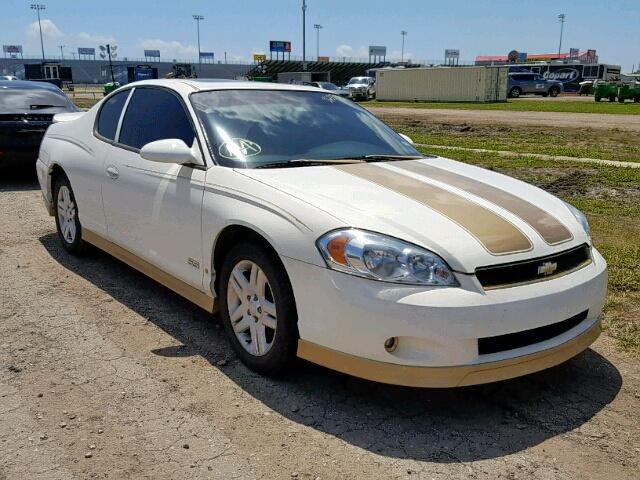 2G1WL16C379220234 - 2007 CHEVROLET MONTE CARL WHITE photo 1