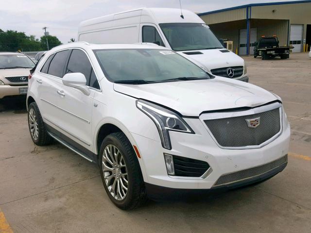 1GYKNCRS4JZ210494 - 2018 CADILLAC XT5 LUXURY WHITE photo 1